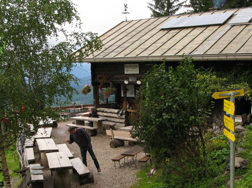 Hängebrücke - Brunnsteinhütte