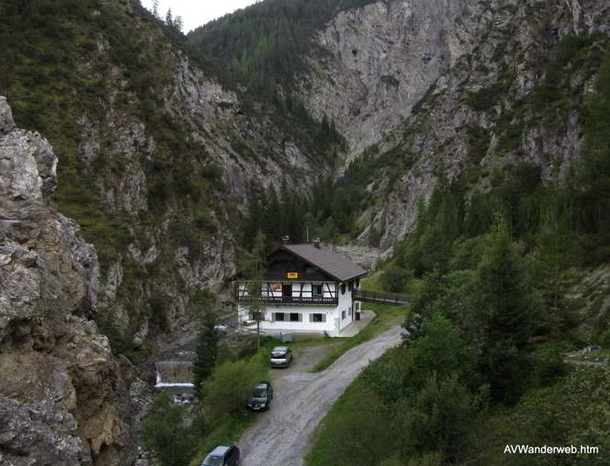 Sulzlalm Tunnelweg Holzgau